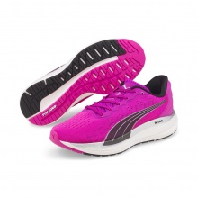 Puma Magnify Nitro 2022 violett Dämpfungs-Laufschuhe Damen